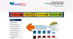 Desktop Screenshot of noamtex.com